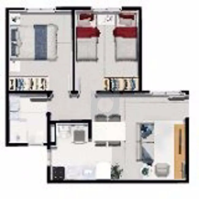 Foto 9 de Apartamento com 2 quartos à venda, 58m2 em Campina, Sao Leopoldo - RS