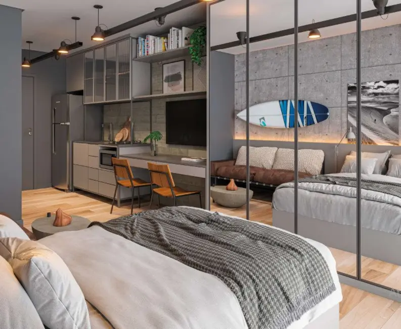 Foto 6 de Apartamento com 1 quarto à venda, 17m2 em Brás, São Paulo - SP