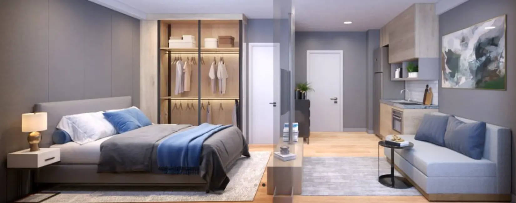 Foto 7 de Apartamento com 1 quarto à venda, 24m2 em Vila Guilhermina, São Paulo - SP