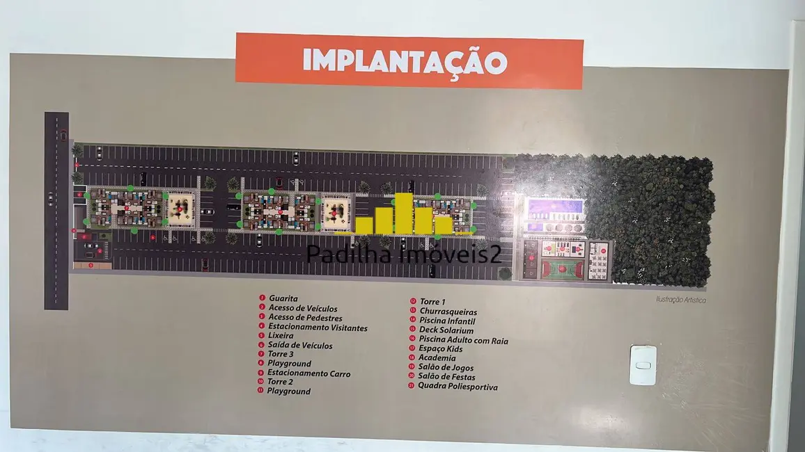 Apartamento com 2 quartos à venda, 47m2 em Caguassu, Sorocaba - SP - imagem 6 Foto 6 de Apartamento com 2 quartos à venda, 47m2 em Caguassu, Sorocaba - SP