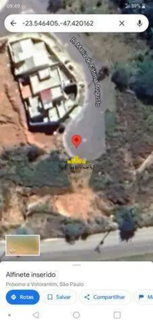 Foto 3 de Terreno / Lote à venda, 192m2 em Votorantim - SP