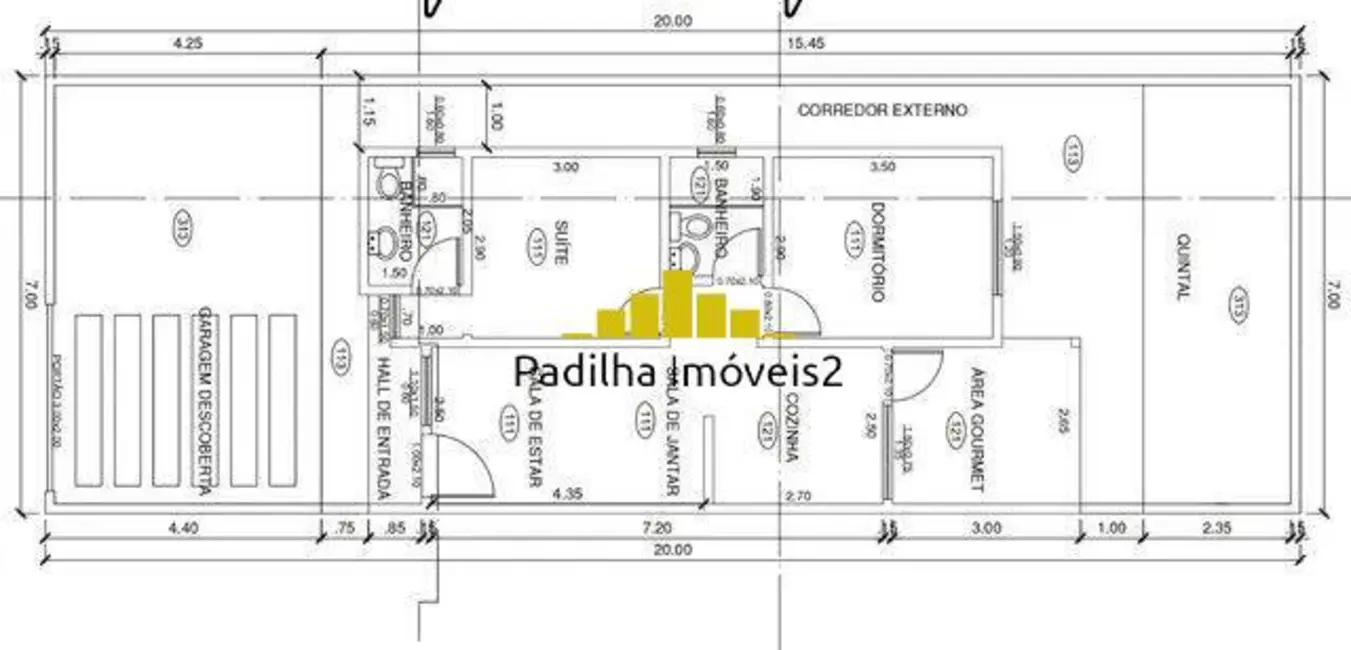 Foto 2 de Casa com 2 quartos à venda, 140m2 em Centro, Votorantim - SP