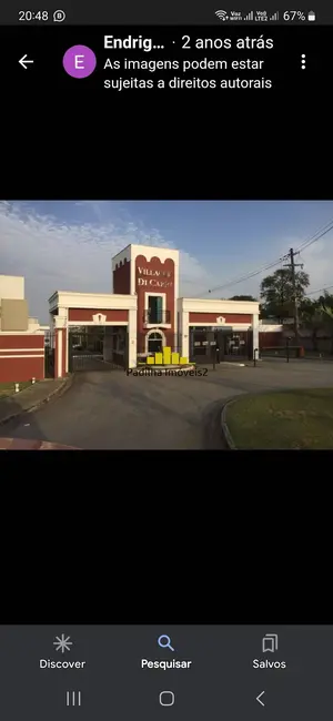 Foto 4 de Lote de Condomínio à venda, 315m2 em Chácaras Residenciais Santa Maria, Votorantim - SP