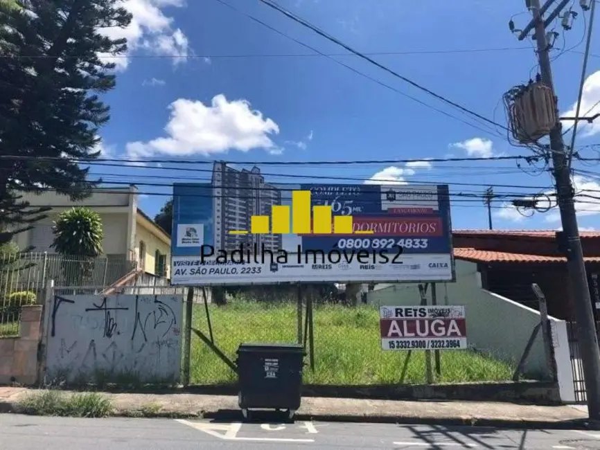Foto 1 de Terreno / Lote à venda e para alugar, 433m2 em Jardim Santa Rosália, Sorocaba - SP