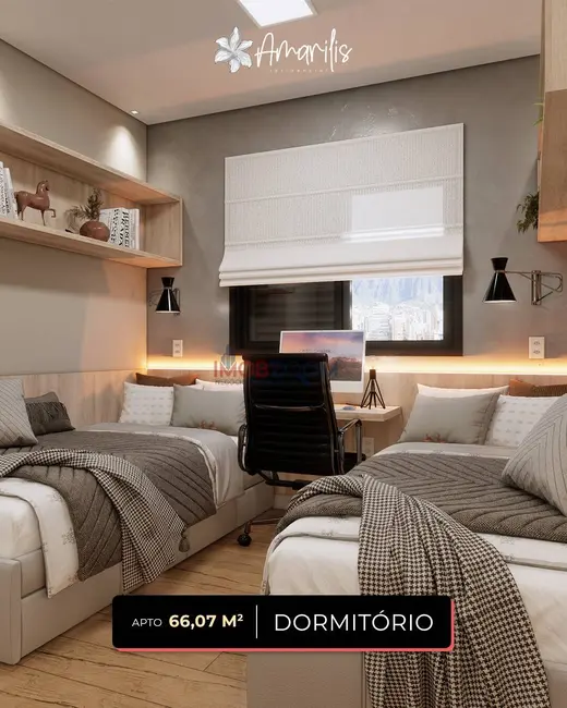 Foto 8 de Apartamento com 1 quarto à venda, 47m2 em Alvinópolis, Atibaia - SP