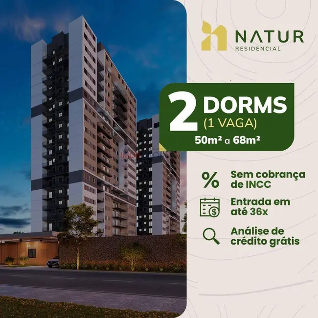 Foto 1 de Apartamento com 2 quartos à venda, 67m2 em Parque das Nações, Atibaia - SP