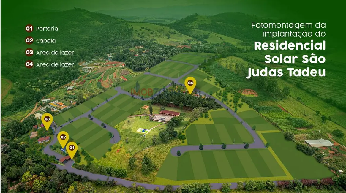 Foto 4 de Terreno / Lote à venda, 600m2 em Piracaia - SP