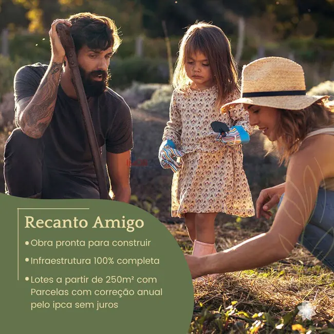 Foto 9 de Terreno / Lote à venda, 250m2 em Tanque, Atibaia - SP