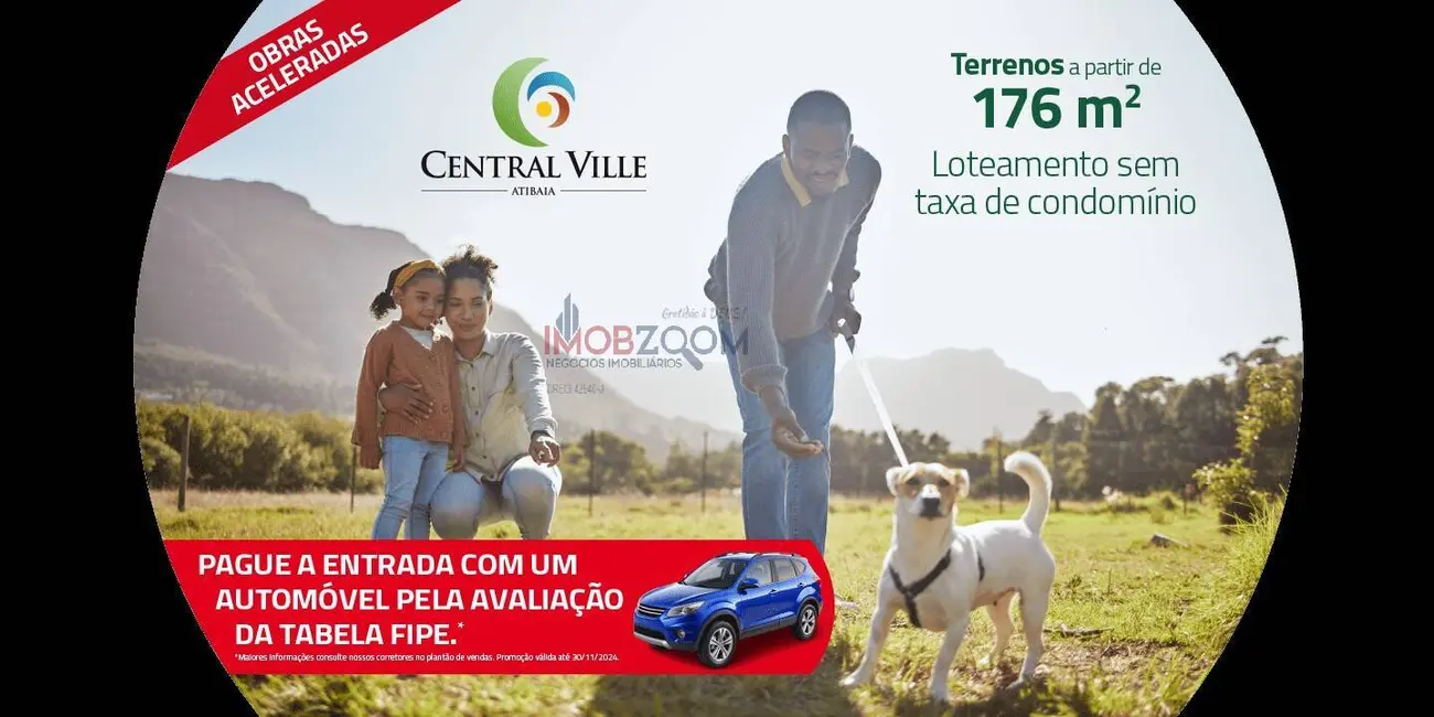 Foto 1 de Terreno / Lote à venda, 176m2 em Centro, Atibaia - SP