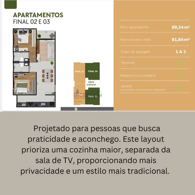 Foto 6 de Apartamento com 2 quartos à venda, 86m2 em Vila Helena, Atibaia - SP