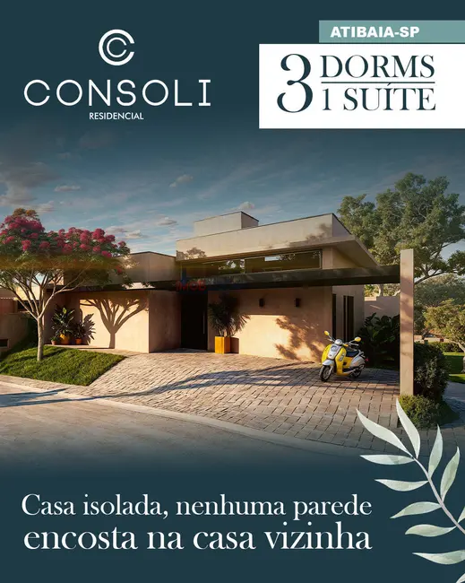 Foto 3 de Casa com 3 quartos à venda, 183m2 em Marmeleiro, Atibaia - SP