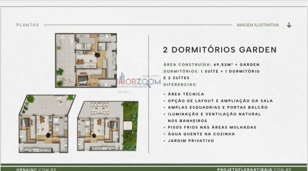 Foto 18 de Apartamento à venda, 49m2 em Itapetinga, Atibaia - SP