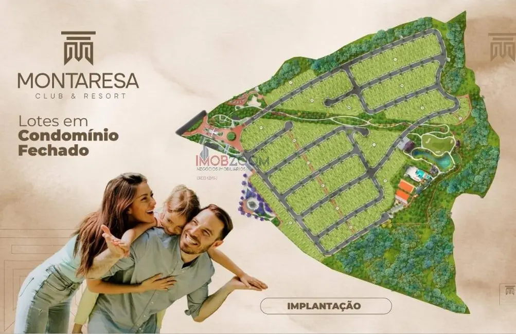 Foto 1 de Terreno / Lote à venda, 360m2 em Ressaca, Atibaia - SP