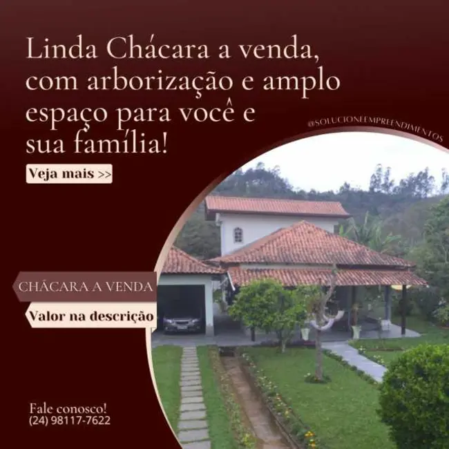 Casa com 4 quartos à venda, 172m2 em Valenca - RJ - imagem 1 Foto 1 de Casa com 4 quartos à venda, 172m2 em Valenca - RJ