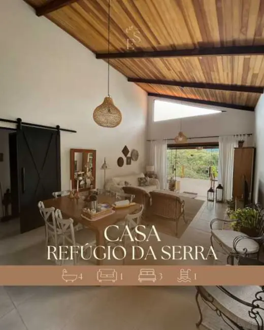 Foto 1 de Casa com 3 quartos à venda em Miguel Pereira - RJ