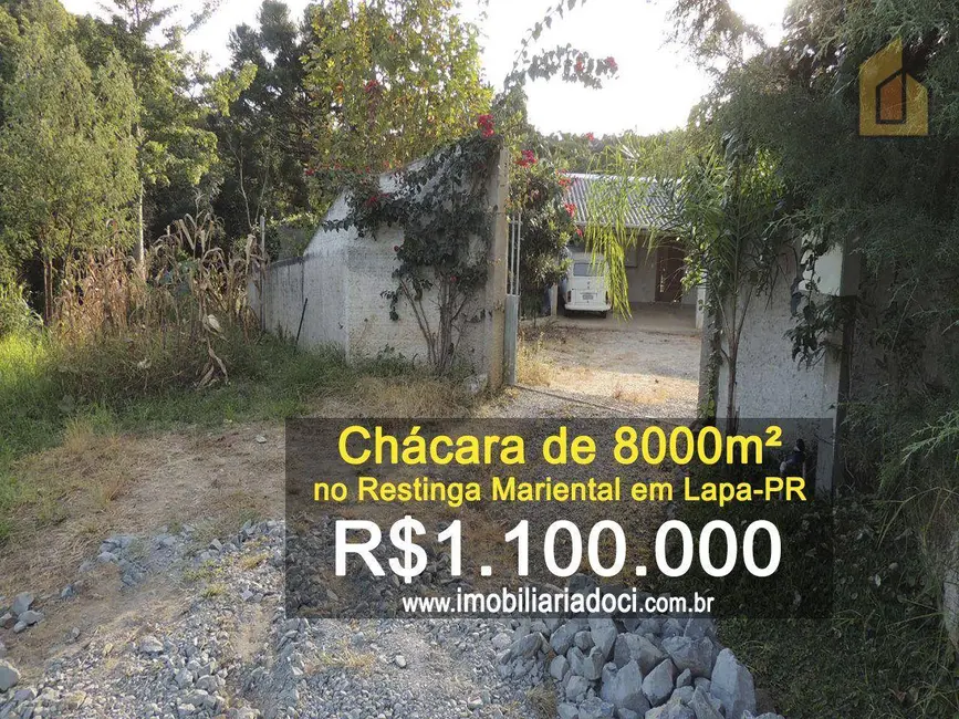 Foto 1 de Chácara com 3 quartos à venda, 8000m2 em Centro, Lapa - PR