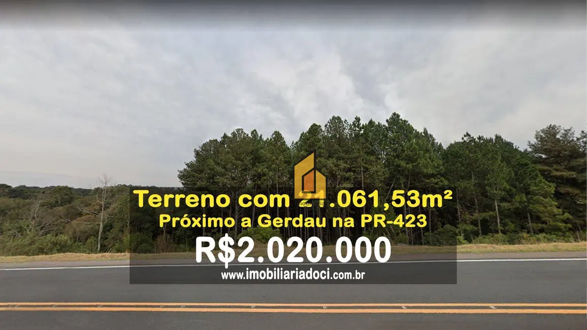Foto 1 de Terreno / Lote à venda, 21061m2 em Araucaria - PR