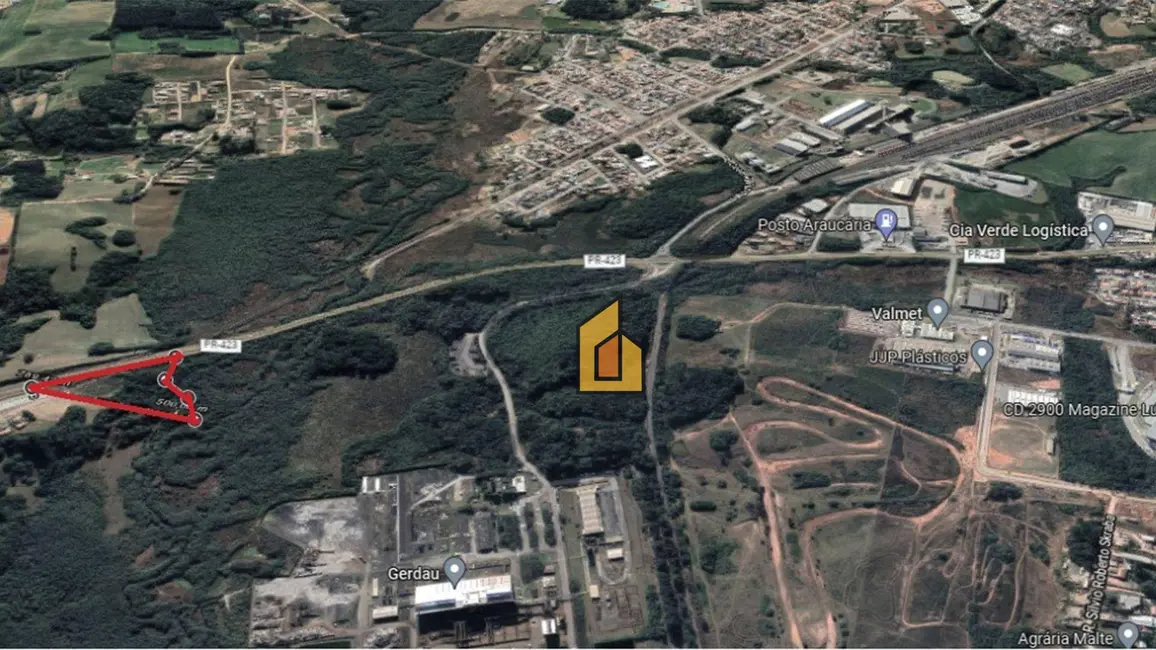 Terreno / Lote à venda, 21061m2 em Araucaria - PR - imagem 4 Foto 4 de Terreno / Lote à venda, 21061m2 em Araucaria - PR