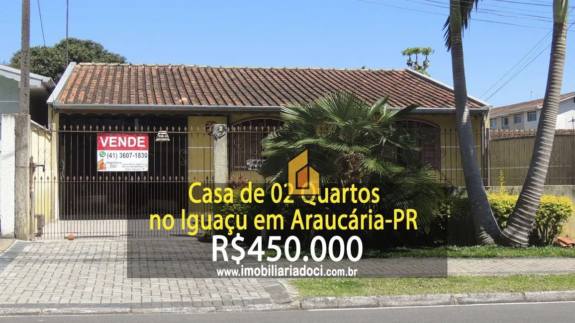 Foto 1 de Casa com 2 quartos à venda, 224m2 em Iguaçu, Araucaria - PR