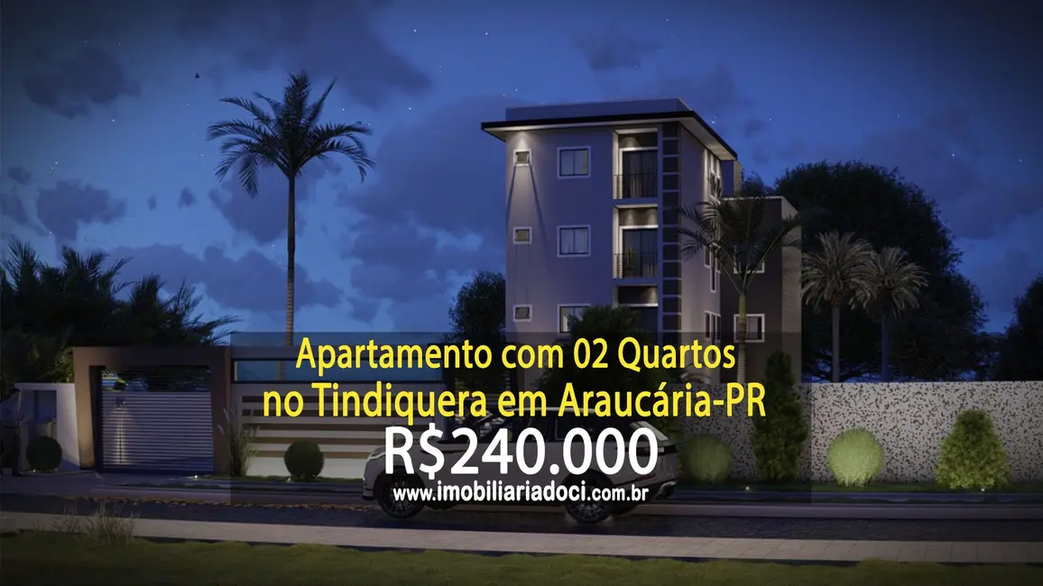 Foto 1 de Apartamento com 2 quartos à venda, 58m2 em Tindiquera, Araucaria - PR