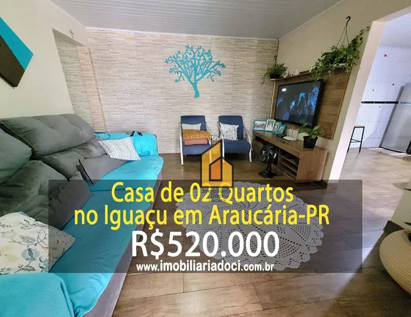 Foto 1 de Casa com 2 quartos à venda, 368m2 em Iguaçu, Araucaria - PR