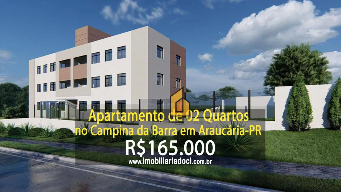 Foto 1 de Apartamento com 2 quartos à venda, 46m2 em Campina da Barra, Araucaria - PR