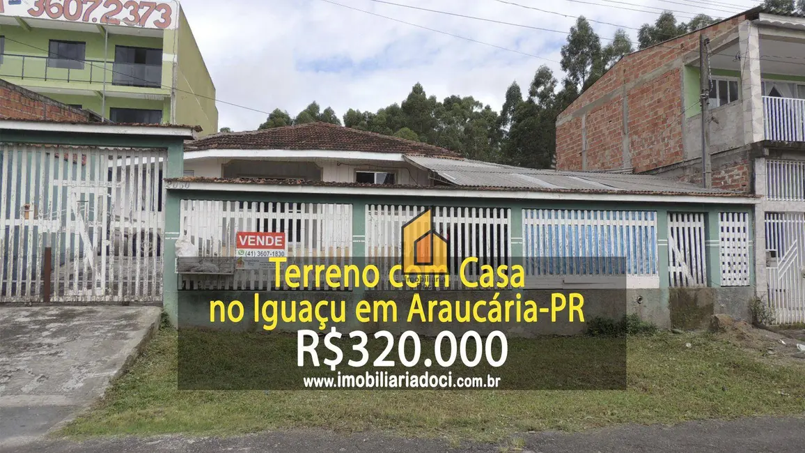 Foto 1 de Casa com 2 quartos à venda, 420m2 em Iguaçu, Araucaria - PR