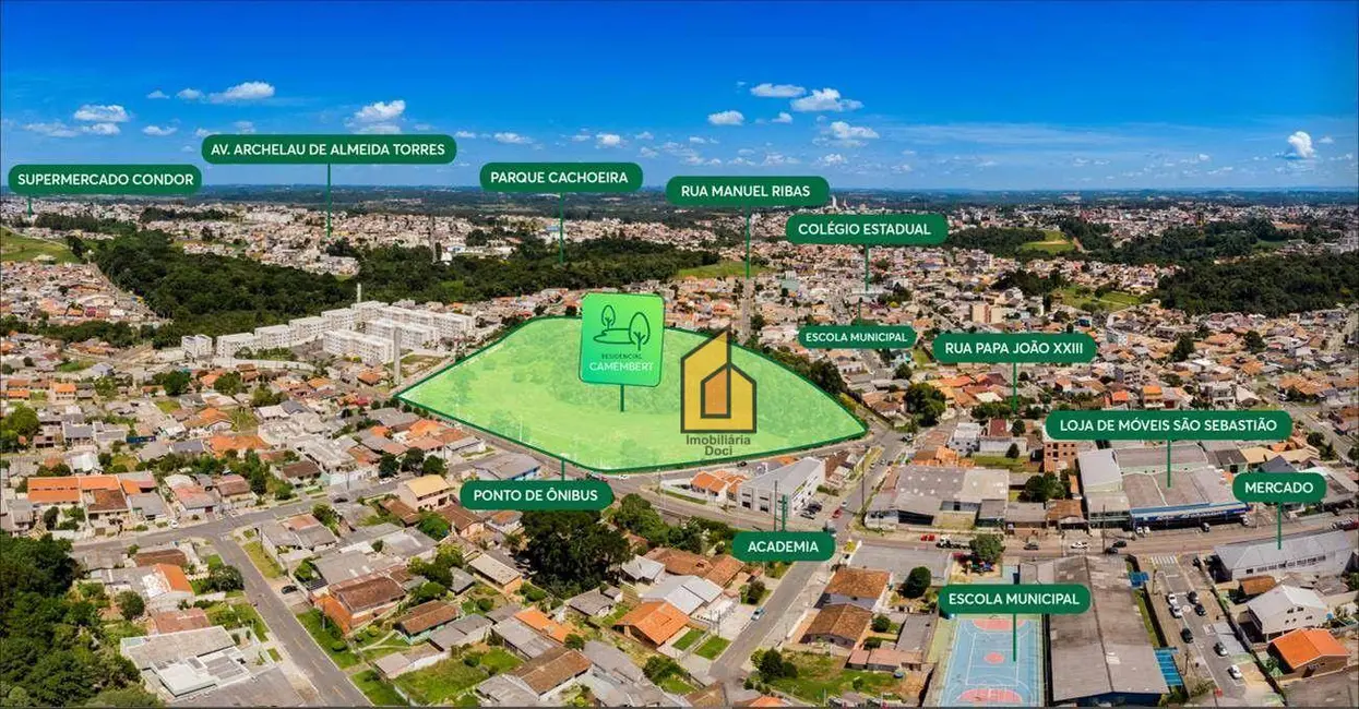 Foto 2 de Apartamento com 2 quartos à venda, 40m2 em Tindiquera, Araucaria - PR