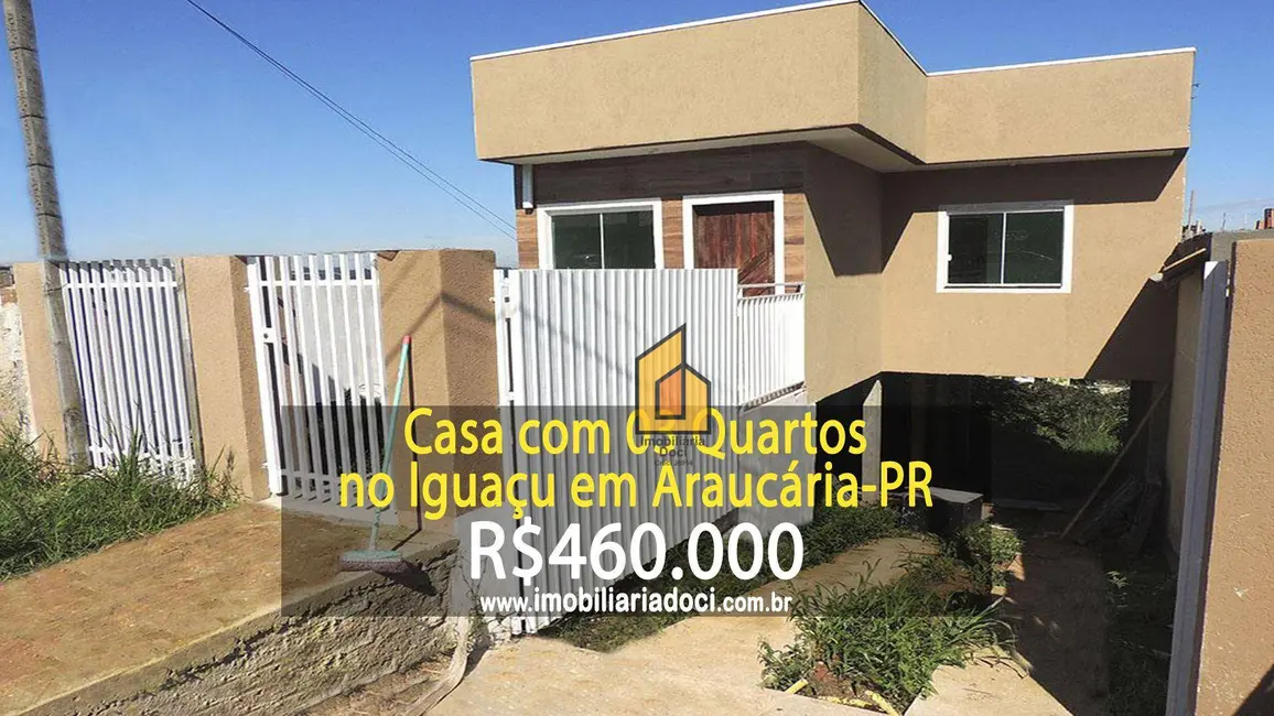 Foto 1 de Casa com 3 quartos à venda, 186m2 em Iguaçu, Araucaria - PR