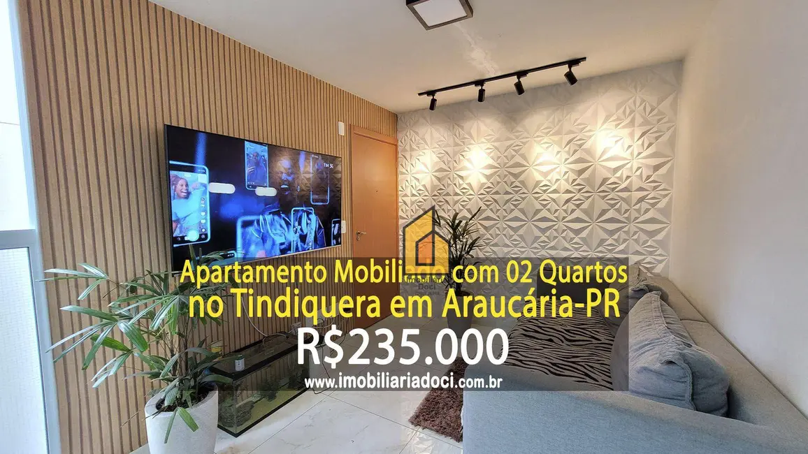 Foto 1 de Apartamento com 2 quartos à venda, 38m2 em Tindiquera, Araucaria - PR