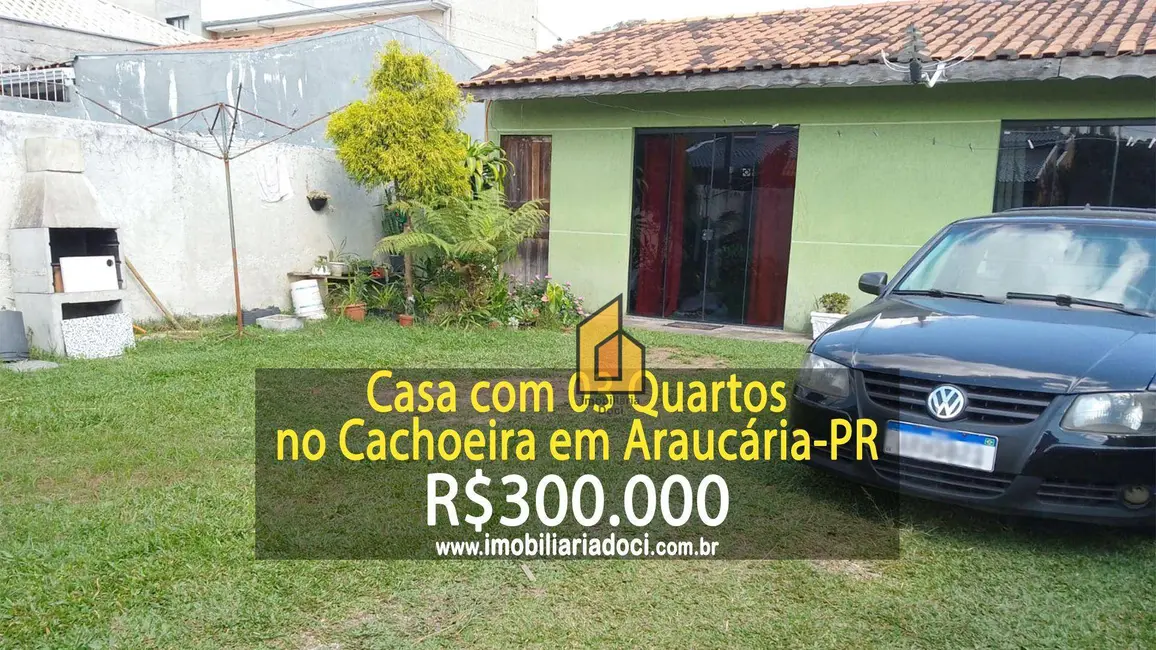 Foto 1 de Casa com 3 quartos à venda, 153m2 em Cachoeira, Araucaria - PR