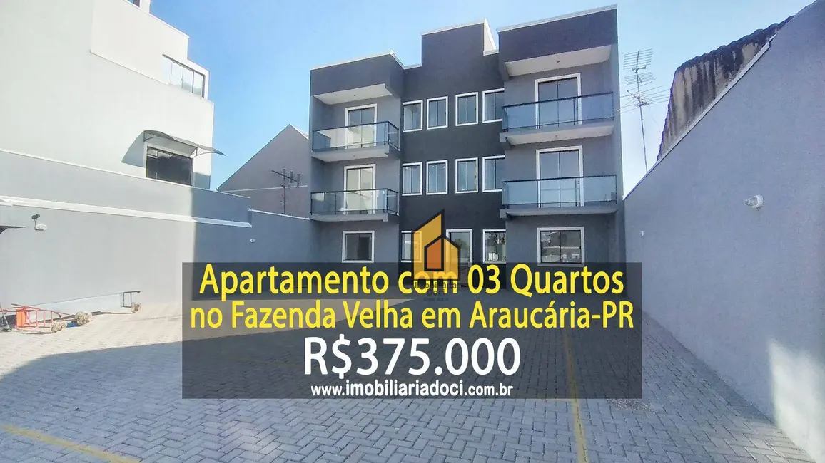 Foto 1 de Apartamento com 3 quartos à venda, 157m2 em Fazenda Velha, Araucaria - PR