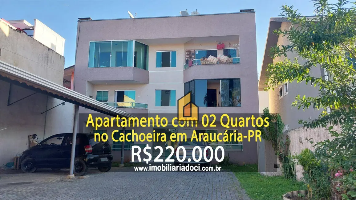 Foto 1 de Apartamento com 2 quartos à venda, 52m2 em Cachoeira, Araucaria - PR