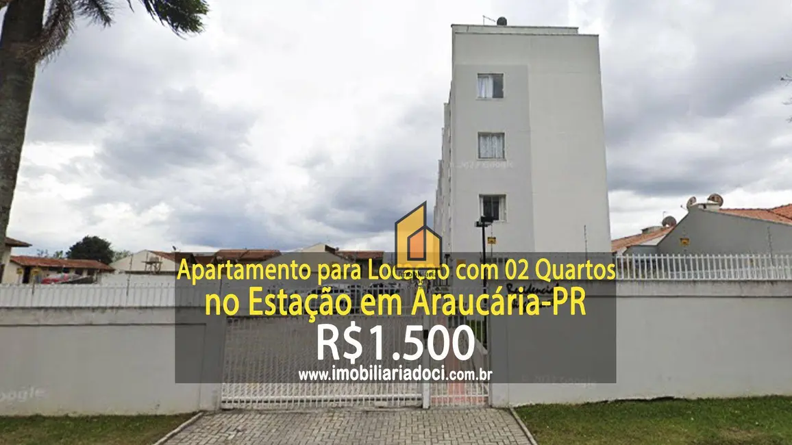 Foto 1 de Apartamento com 2 quartos para alugar em Estação, Araucaria - PR
