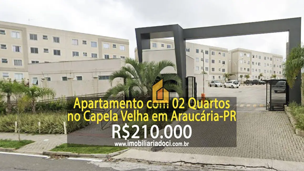 Apartamento com 2 quartos à venda, 51m2 em Capela Velha, Araucaria - PR - imagem 1 Foto 1 de Apartamento com 2 quartos à venda, 51m2 em Capela Velha, Araucaria - PR