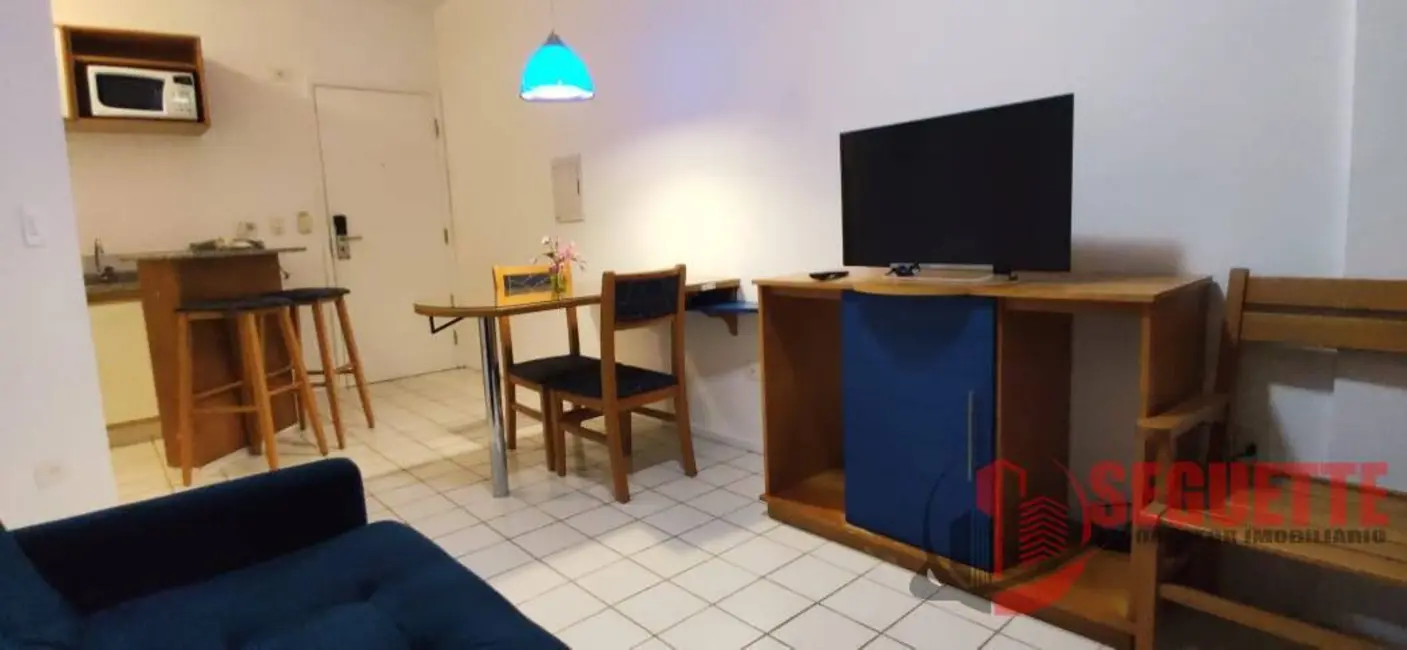 Foto 4 de Loft / Flat com 1 quarto à venda e para alugar, 38m2 em Riviera de São Lourenço, Bertioga - SP