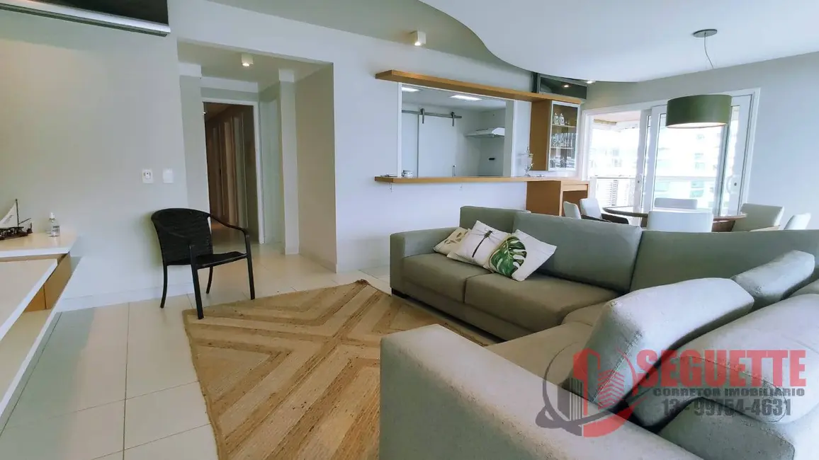 Foto 5 de Apartamento com 3 quartos à venda e para alugar, 170m2 em Riviera de São Lourenço, Bertioga - SP