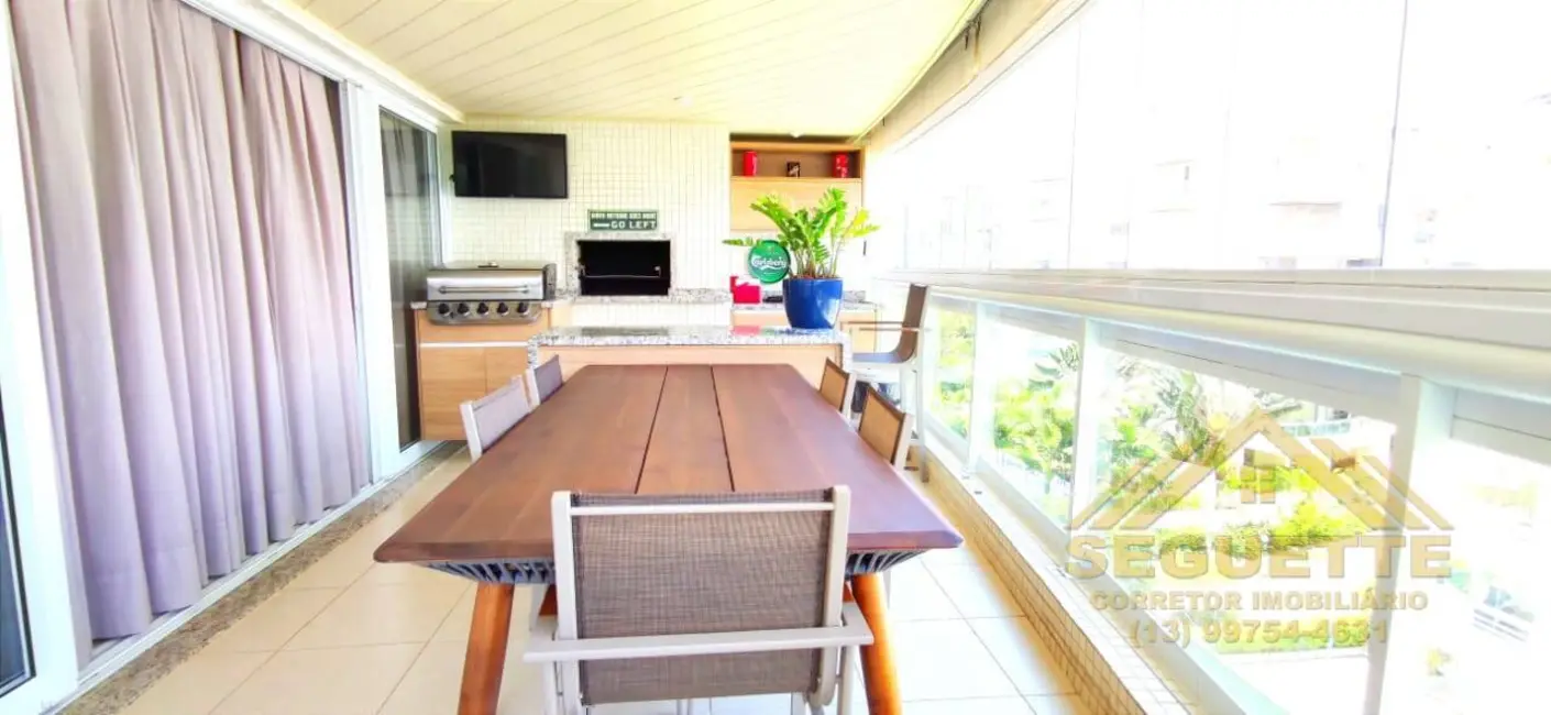 Foto 6 de Apartamento com 3 quartos à venda, 187m2 em Riviera de São Lourenço, Bertioga - SP