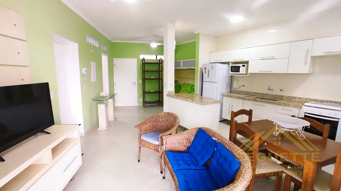 Foto 4 de Apartamento com 1 quarto à venda e para alugar, 62m2 em Riviera de São Lourenço, Bertioga - SP