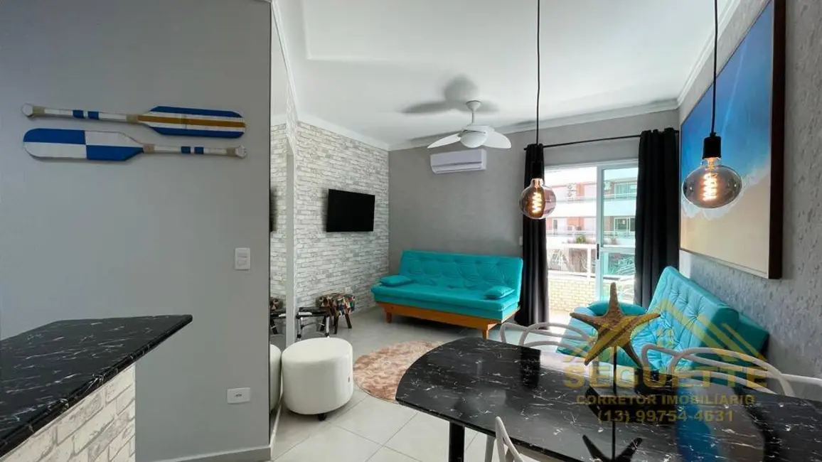 Foto 1 de Loft / Flat com 1 quarto à venda, 43m2 em Riviera de São Lourenço, Bertioga - SP