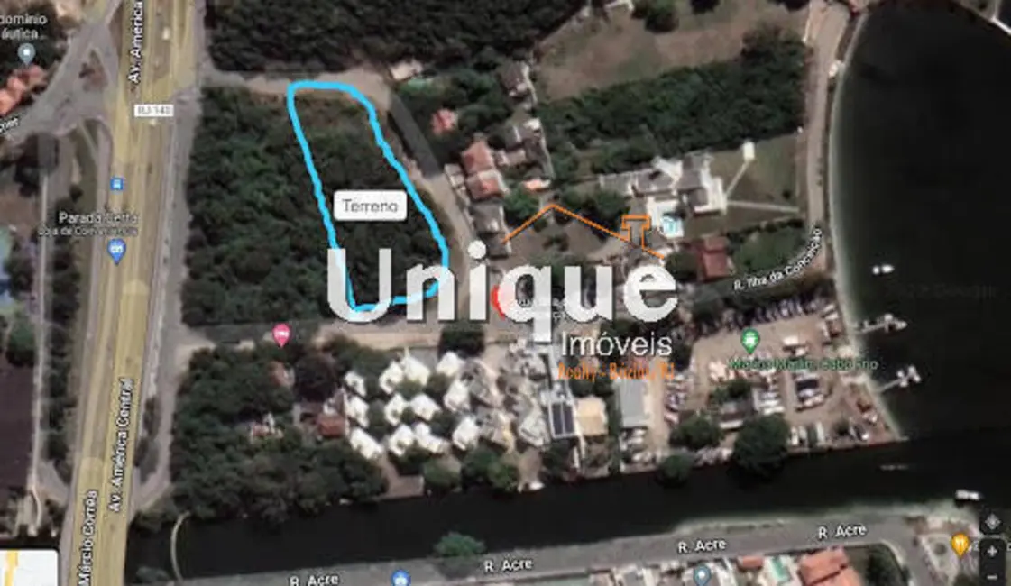 Foto 1 de Terreno / Lote à venda, 1500m2 em Praia do Siqueira, Cabo Frio - RJ