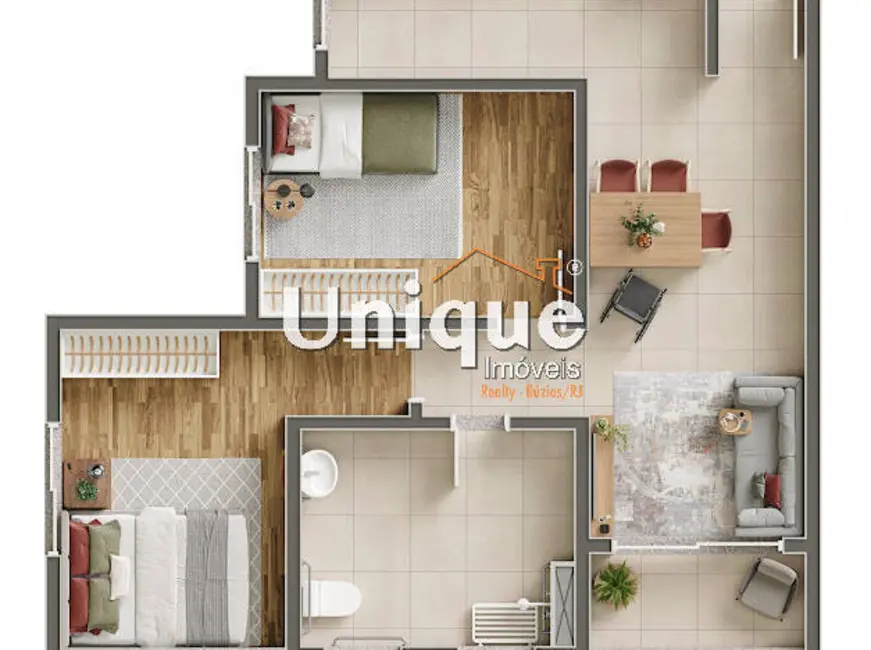 Apartamento com 2 quartos à venda, 48m2 em Nova São Pedro, Sao Pedro Da Aldeia - RJ - imagem 4 Foto 4 de Apartamento com 2 quartos à venda, 48m2 em Nova São Pedro, Sao Pedro Da Aldeia - RJ