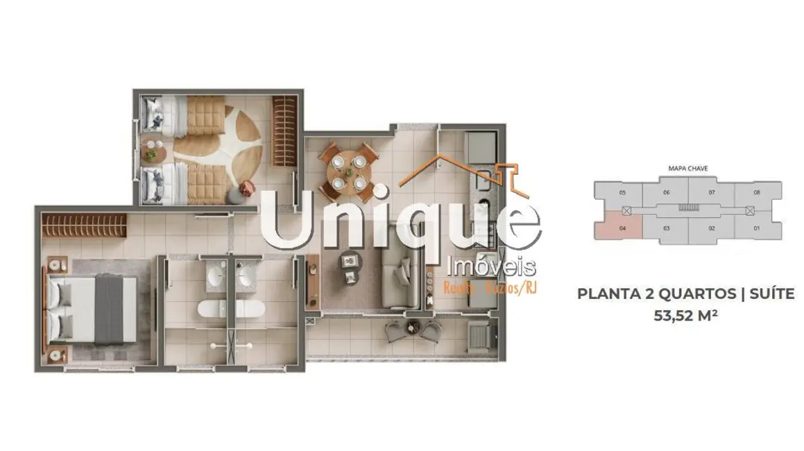 Foto 4 de Apartamento com 1 quarto à venda, 45m2 em Campo Redondo, Sao Pedro Da Aldeia - RJ