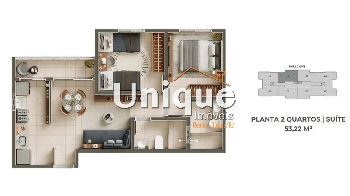 Foto 5 de Apartamento com 1 quarto à venda, 45m2 em Campo Redondo, Sao Pedro Da Aldeia - RJ