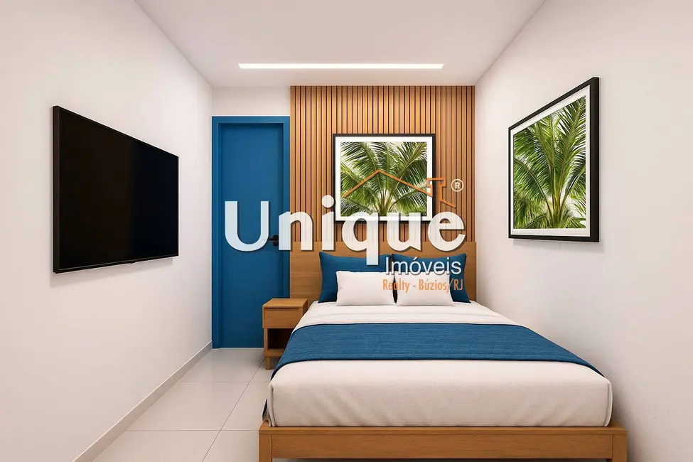 Foto 7 de Loft / Flat com 1 quarto à venda, 25m2 em Cabo Frio - RJ