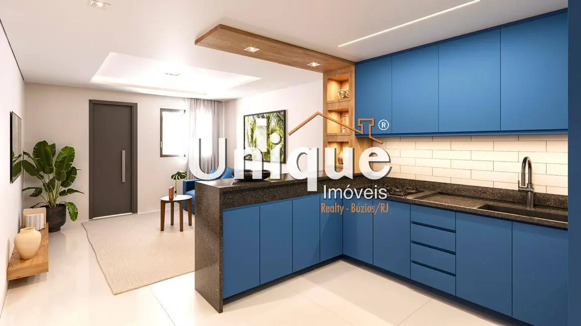 Foto 4 de Loft / Flat com 1 quarto à venda, 25m2 em Cabo Frio - RJ