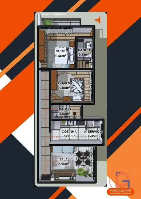 Foto 7 de Apartamento com 2 quartos à venda, 65m2 em Jardim Mariléa, Rio Das Ostras - RJ