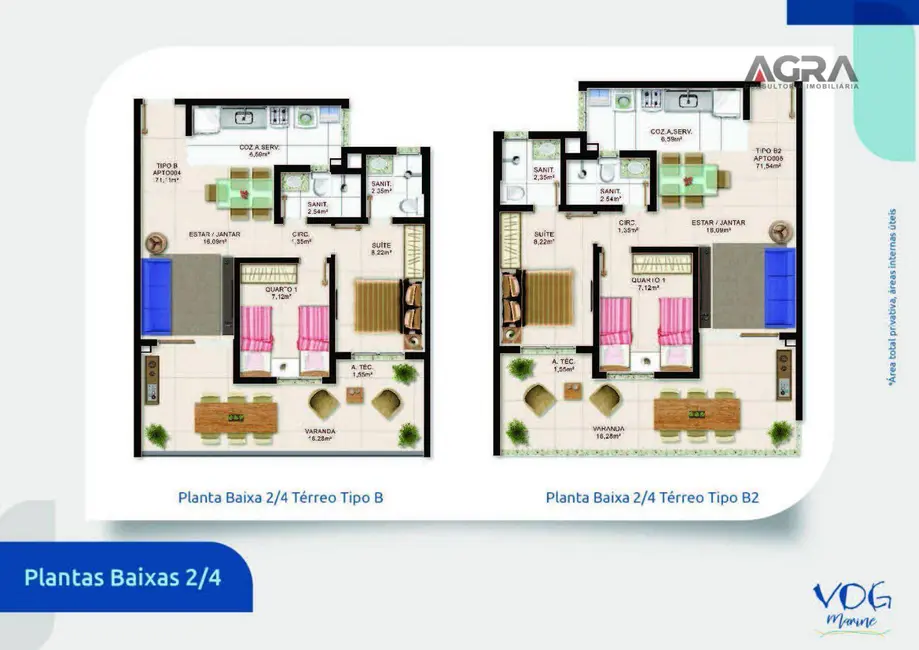 Apartamento com 2 quartos à venda, 59m2 em Pontal, Ilheus - BA - imagem 9 Foto 9 de Apartamento com 2 quartos à venda, 59m2 em Pontal, Ilheus - BA