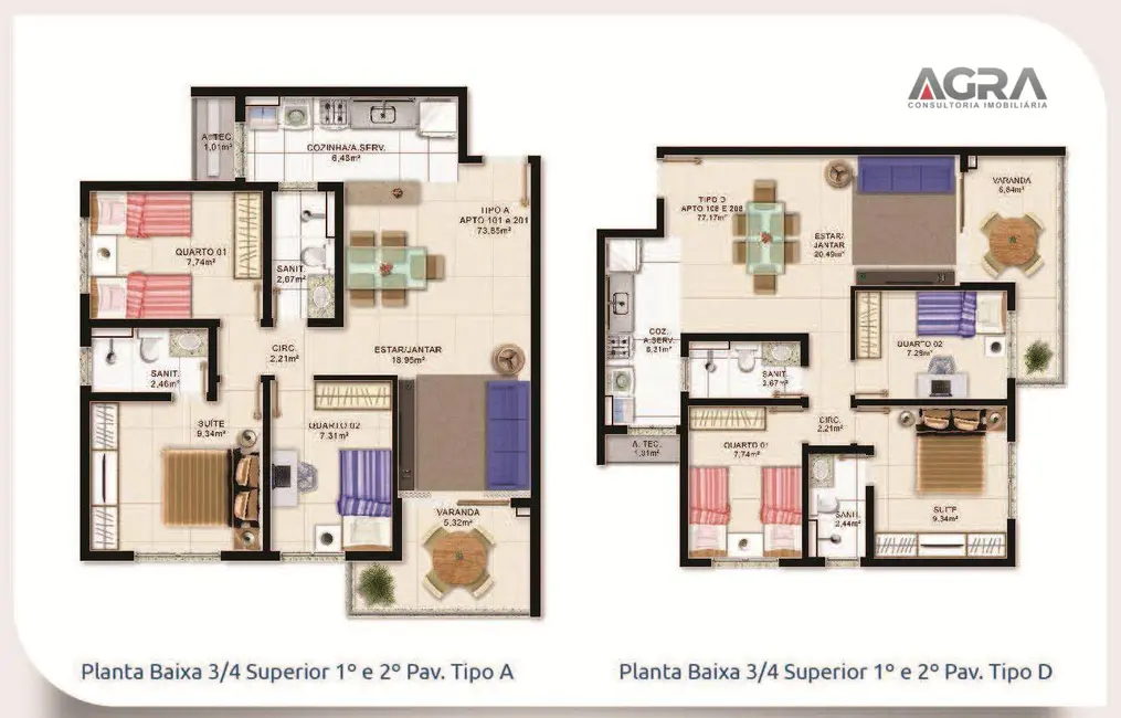 Apartamento com 2 quartos à venda, 73m2 em Pontal, Ilheus - BA - imagem 9 Foto 9 de Apartamento com 2 quartos à venda, 73m2 em Pontal, Ilheus - BA