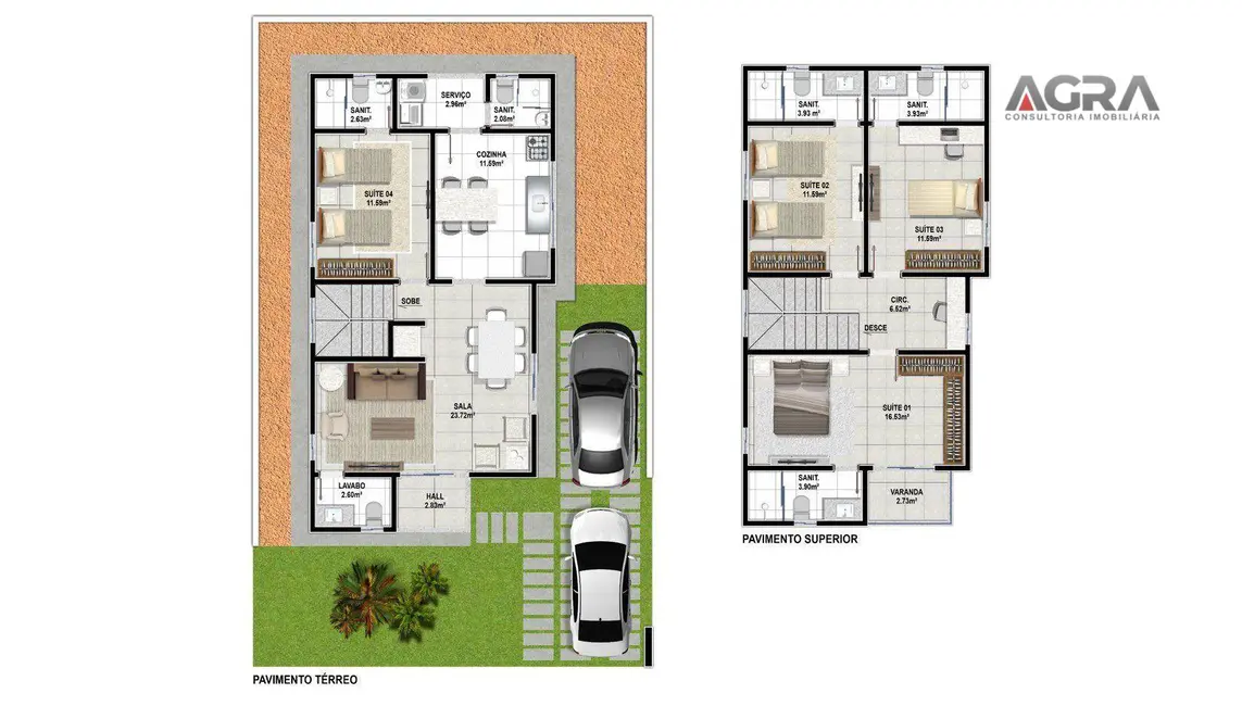 Foto 3 de Casa de Condomínio com 4 quartos à venda, 148m2 em Candeias, Vitoria Da Conquista - BA